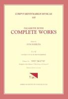 CMM 100 SALAMONE ROSSI (C. 1570-C. 1628), Complete Works, Edited by Don Harrán in 13 Volumes. Part III: Sacred Vocal Works in Hebrew: Vol. 13A: The Songs of Solomon-General Introduction