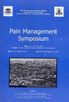 Proceedings of the Pain Management Research Institute Inaugural Symposium 2004
