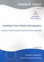 Australian Farm Sector Demography