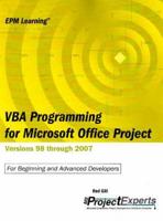 VBA Programming for Microsoft Office Project