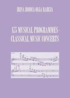 175 MUSICAL PROGRAMMES: CLASSICAL MUSIC CONCERTS
