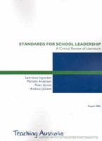 Standards for School Leadership