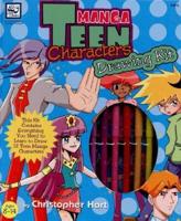 Magna Teen Characters Drawing Kit [With Drawing Pad and Pencil SharpenerWith Pen, Hb Pencil, 12 MarkersWith Eraser]