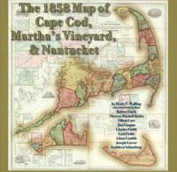 The 1858 Map of Cape Cod, Martha's Vineyard, & Nantucket