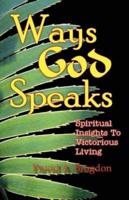 Ways God Speaks