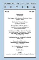 Comparative Civilizations Review Issue 59