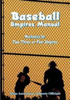 Baseball Umpires Manual