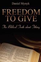 Freedom to Give