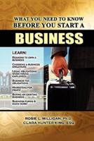 What You Need to Know Before You Start a Business