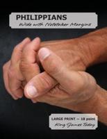 PHILIPPIANS Wide With Notetaker Margins