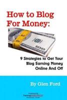 How to Blog for Money