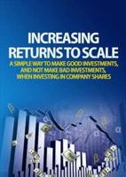 Increasing Returns to Scale