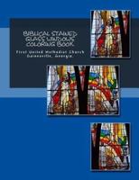 Biblical Stained Glass Windows Coloring Book