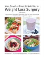 Your Complete Guide to Nutrition for Weight Loss Surgery