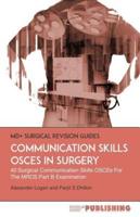 Communication Skills Osces in Surgery