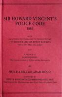 Sir Howard Vincent's Police Code, 1889