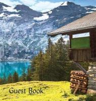 GUEST BOOK (Hardback), Visitors Book, Guest Comments Book, Vacation Home Guest Book, Cabin Guest Book, Visitor Comments Book, House Guest Book: Comments Book suitable for vacation homes, cabins, ski lodges, B&Bs, Airbnbs, guest house