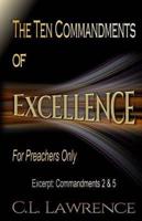 The Ten Commandments of Excellence