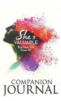She's Valuable (But Does She Know It?) Companion Journal