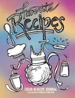Color-In Recipe Journal