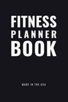 Fitness Planner Book - Sunday Start (Jet Black)