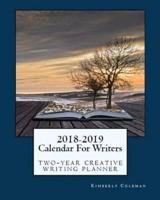 2018-2019 Calendar For Writers