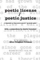 poetic license / poetic justice: a footnote to "the london march" by david antin, with a commentary by charles bernstein