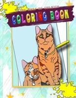 The Cats of Colwick Coloring Book