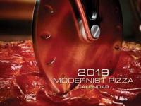Modernist Pizza 2019 Wall Calendar