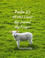 Psalm 23 All That I Need