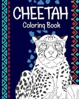 Cheetah Coloring Book