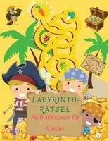 Labyrinth-Rätsel Aktivitätsbuch für Kinder: Ideal Labyrinth Aktivität Buch Und Spiel Buch Für Kinder Mit Spannenden Labyrinth-Puzzles.