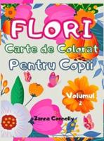 Flori Carte De Colorat Pentru Copii
