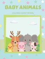 Baby Animals coloring book for kids