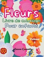 Fleurs Livre De Coloriage Pour Enfants