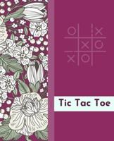 Tic Tac Toe Game pages   Floral cover by Raz McOvoo