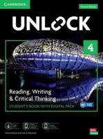 Unlock Level 4 Reading, Writing and Critical Thinking Student's Book With Digital Pack