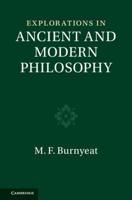 Explorations in Ancient and Modern Philosophy. Volumes 3-4