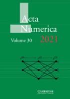 Acta Numerica 2021: Volume 30