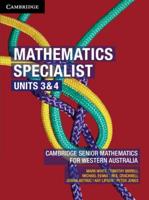 Mathematics Specialist Units 3&4 for Western Australia Digital Code