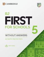 B2 First for Schools 5 Student's Book Without Answers