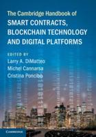 The Cambridge Handbook of Smart Contracts, Blockchain Technology and Digital Platforms