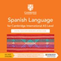 Cambridge International AS Level Spanish Language Digital Teacher's Resource Access Card