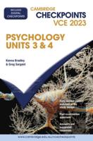 Cambridge Checkpoints VCE Psychology Units 3&4 2023