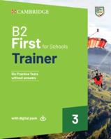 B2 First For Schools Trainer 3 Trainer Without Answers With Digital Pack