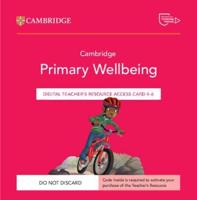 Cambridge Primary Wellbeing Digital Teacher's Resource 4-6 Access Card