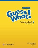 Guess What! American English Level 4 Teacher's Book With Teacher's Digital Pack Updated