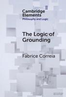 The Logic of Grounding