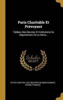 Paris Charitable Et Prévoyant