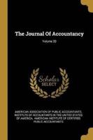 The Journal Of Accountancy; Volume 33